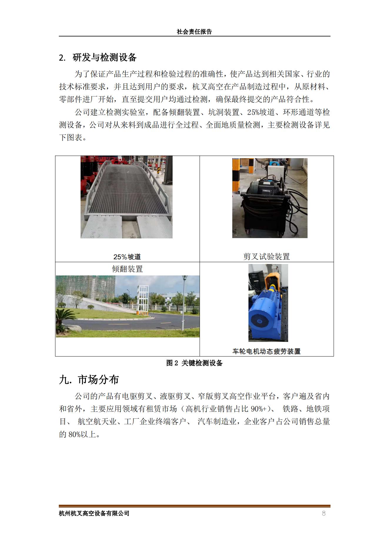 杭州杭叉高空设备2021年社会责任报告(图8)